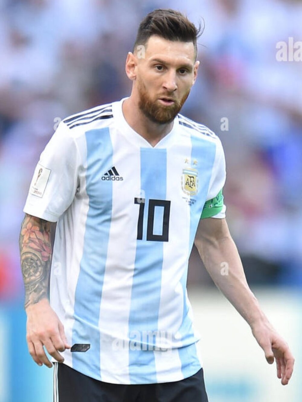 near mint❤️Adidas ARGENTINA 2018-19 home shirt World Cup 2018 soccer jersey